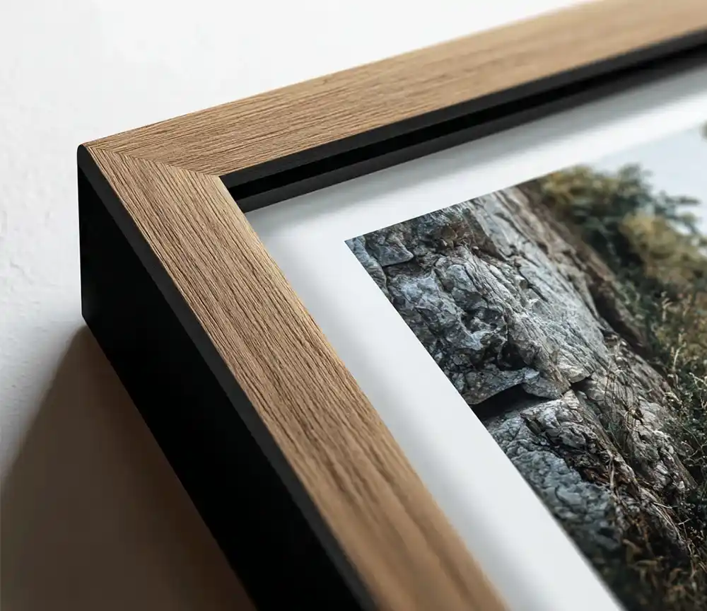 Framed Fine Art Print with Museum Glass