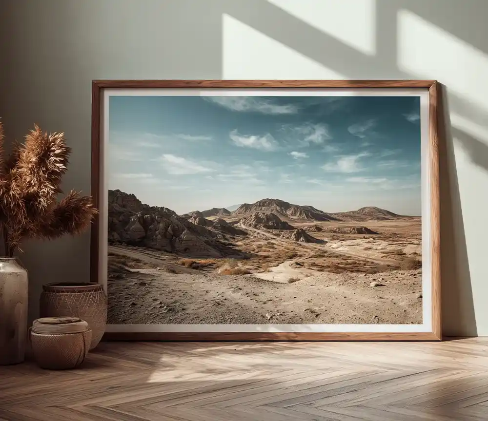 Framed Fine Art Print Standing